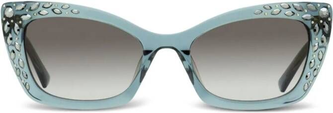 MCM 682 zonnebril met cat-eye montuur Blauw