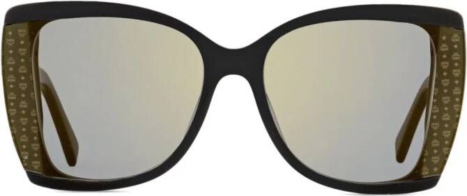 MCM 710 zonnebril met vlinder montuur Zwart