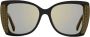 MCM 710 zonnebril met vlinder montuur Zwart - Thumbnail 1