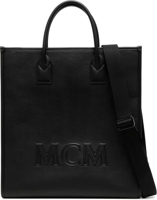 MCM Klassik grote shopper Zwart