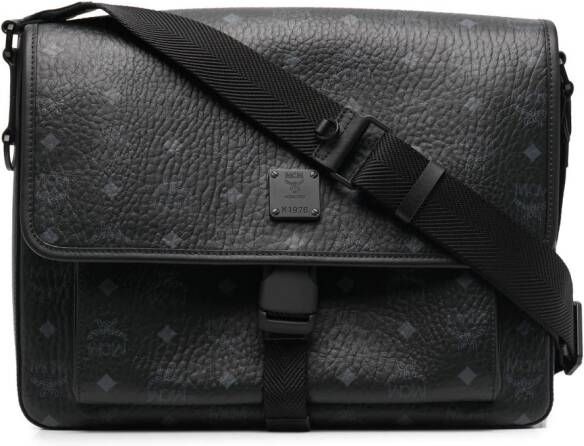 MCM Millie Medium schoudertas Black Unisex