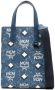 MCM Aren kleine crossbodytas Blauw - Thumbnail 1