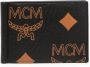 MCM Portemonnee met monogram Zwart - Thumbnail 1