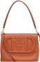 MCM Travia leren medium schoudertas Bruin - Thumbnail 1