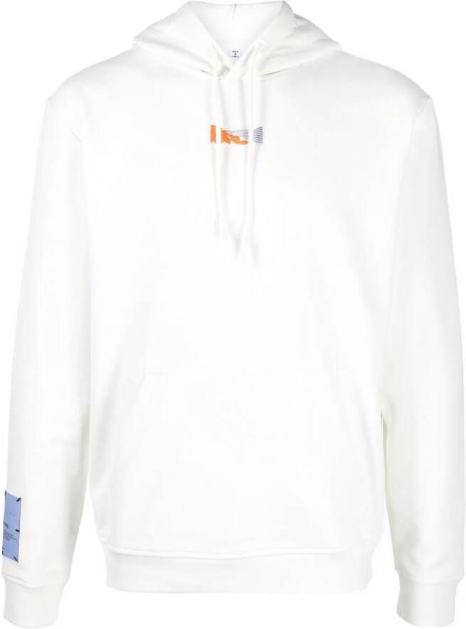 Profuomo V-Neck Grey Mel Pullover Gray Heren