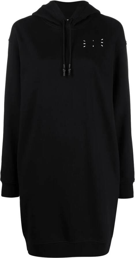 MCQ Jurk met logoprint Zwart