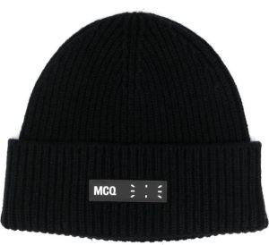 MCQ Muts met logopatch Zwart