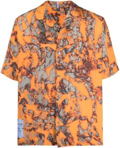 MCQ Overhemd met print Oranje