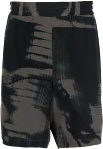 MCQ Shorts met print Zwart