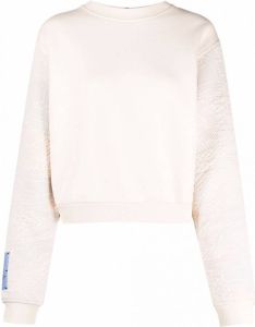 MCQ Sweater met logopatch Beige