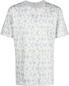 MCQ T-shirt met grafische print Grijs