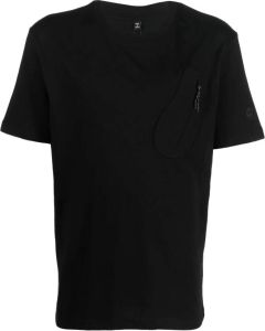 MCQ T-shirt met ritszak Zwart