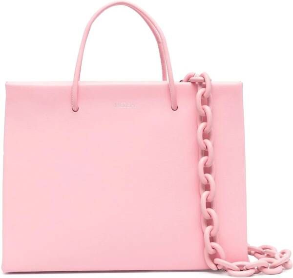 Medea Shopper met kettinghengsel Roze