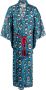 MEDICOM TOY Avondjurk met print Blauw - Thumbnail 1