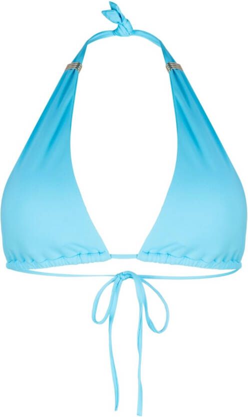 Melissa Odabash Bikinitop met halternek Blauw