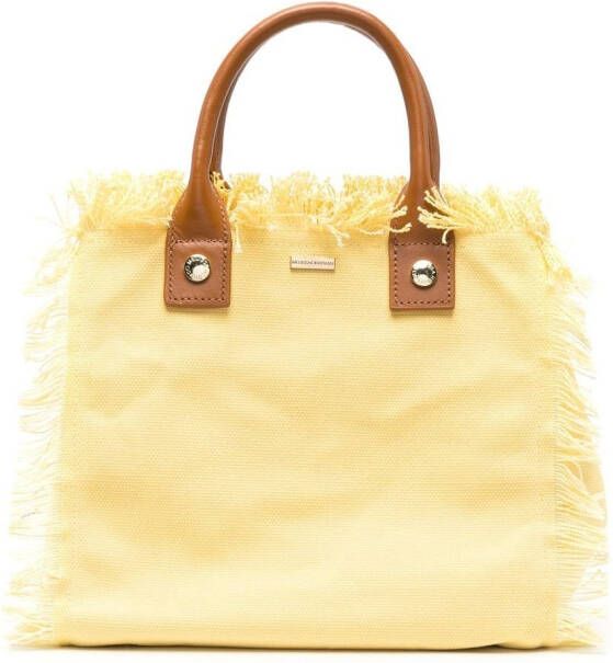 Melissa Odabash Porto Cervo shopper Geel