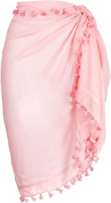 Melissa Odabash Wikkelrok Roze