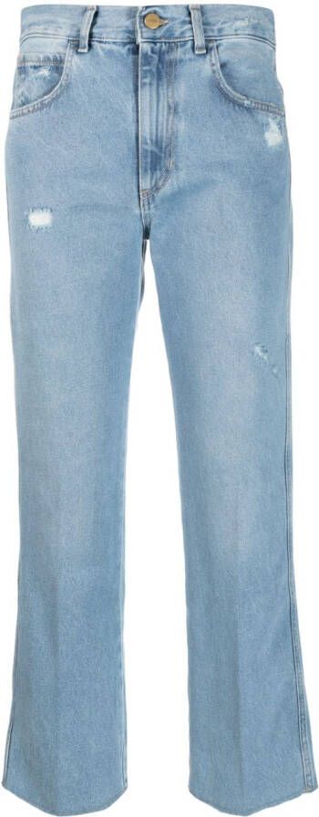 Merci Straight jeans Blauw