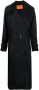 MERYLL ROGGE Trenchcoat met dubbele rij knopen Zwart - Thumbnail 1