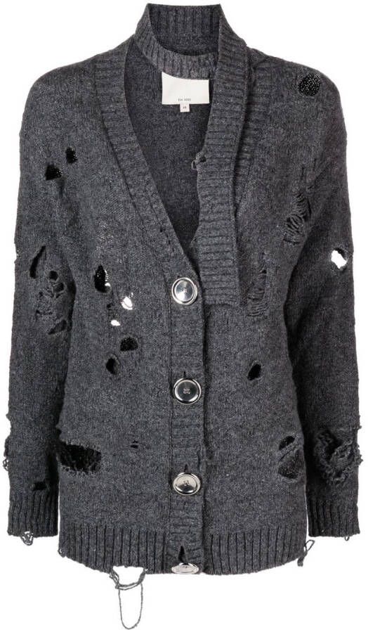 MERYLL ROGGE Oversized vest Grijs