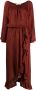 Mes Demoiselles Maxi-jurk Rood - Thumbnail 1