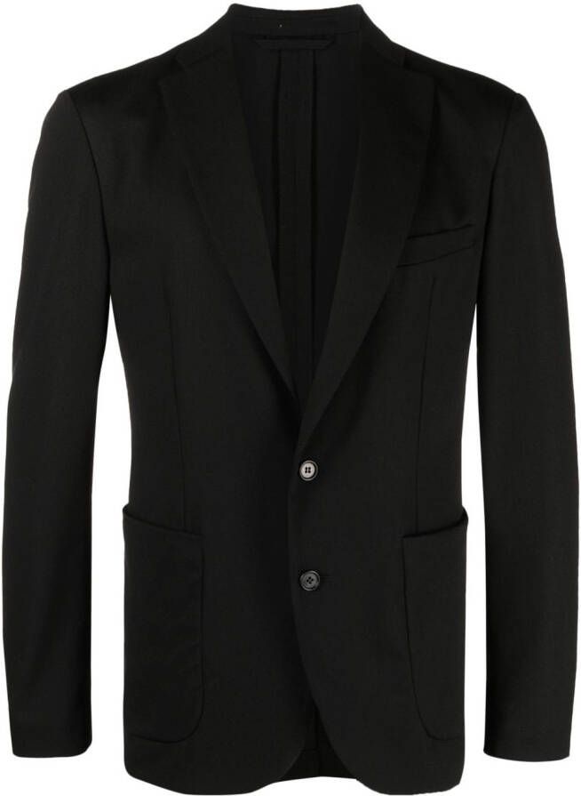 Meta Campania Collective Blazer met enkele rij knopen Zwart