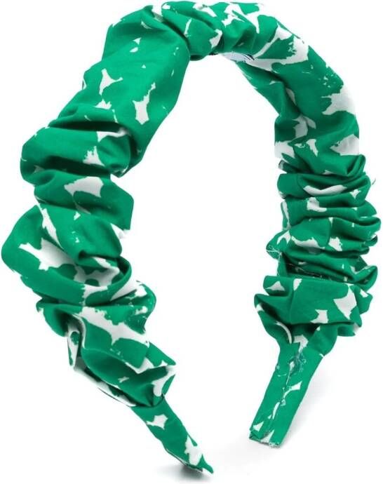 Mi Sol Haarband met grafische print Groen