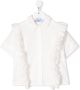 Mi Sol Shirt met ruches Wit - Thumbnail 1