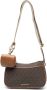 Michael Kors Crossbodytas met monogrampatroon Bruin - Thumbnail 7