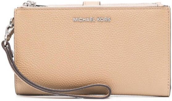 Michael Kors Smartphone portemonnee Beige