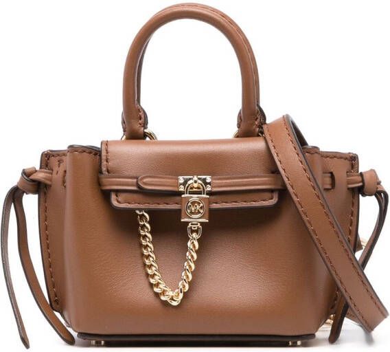 Michael Kors Leren tas Bruin