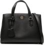Michael Kors Chantal leren messengertas Zwart - Thumbnail 1