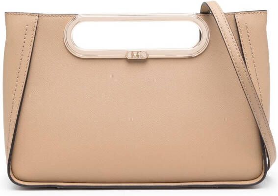 Michael Kors Collection Clutch met logo Zwart
