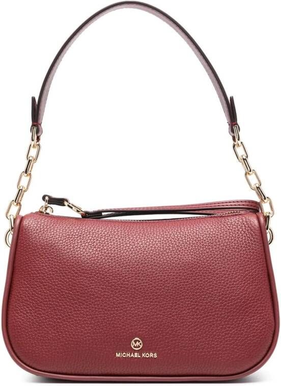 Michael Kors Schoudertas met kettinghengsel Rood