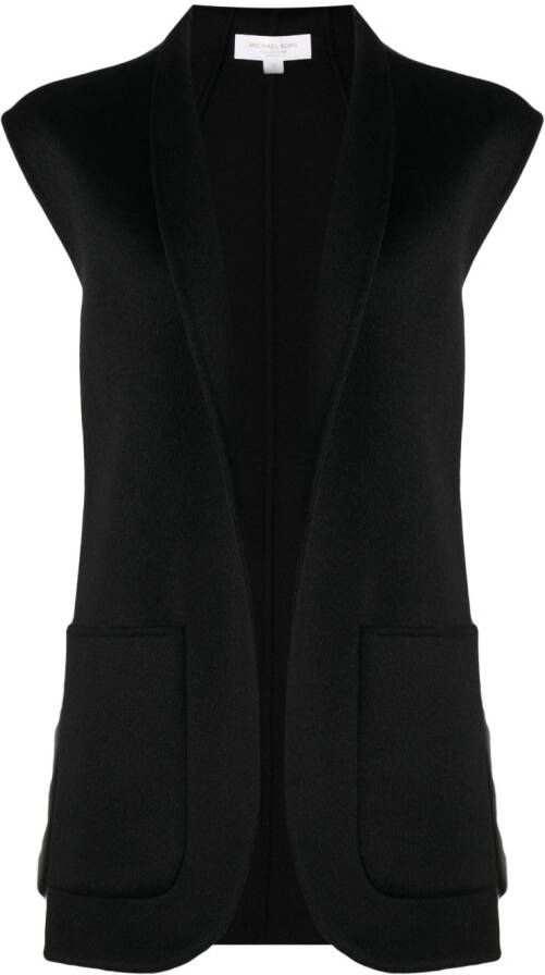 Michael Kors Collection Shorts met geplooid detail Zwart