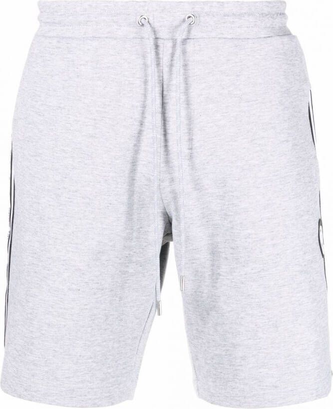 Michael Kors Collection Trainingsshorts met logopatch Grijs