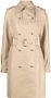 Michael Kors Trenchcoat met dubbele rij knopen Beige - Thumbnail 15
