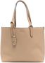 Michael Kors Eliza XL leren shopper Bruin - Thumbnail 1