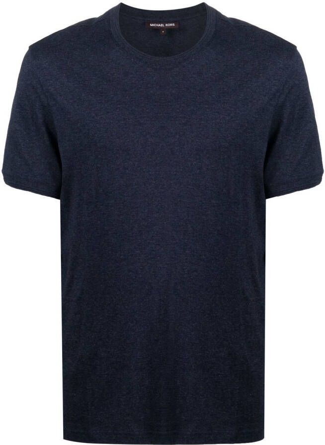 Michael Kors Fijngebreid T-shirt Blauw