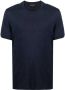 Michael Kors Fijngebreid T-shirt Blauw - Thumbnail 1
