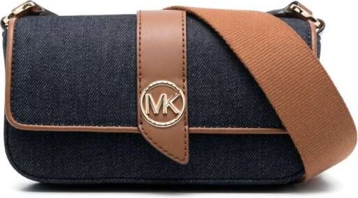 Michael Kors Shopper met monogramprint Bruin