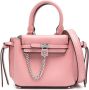 Michael Kors Hamilton Legacy leren bucket-tas Roze - Thumbnail 13