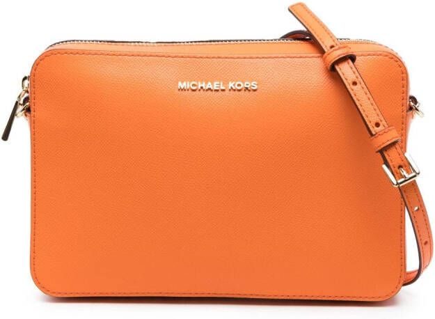 Michael Kors Marilyn Saffiano kleine shopper Oranje