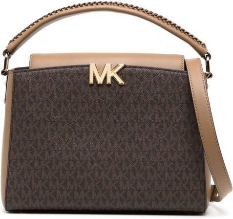 Michael Kors Soho crossbodytas met monogram Groen - Foto 14