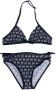 Michael Kors Kids Bikini met monogramprint Blauw - Thumbnail 1