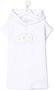 Michael Kors Kids Jurk met capuchon Wit - Thumbnail 1