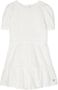 Michael Kors Kids Jurk met ruche afwerking Wit - Thumbnail 1