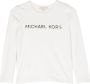 Michael Kors Kids T-shirt met logo Wit - Thumbnail 1