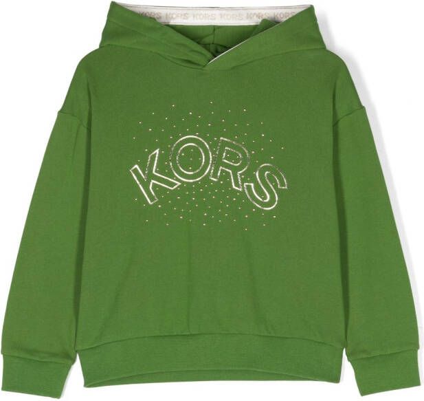 Michael Kors Kids Sweater met logoprint Groen