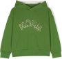 Michael Kors Kids Sweater met logoprint Groen - Thumbnail 1